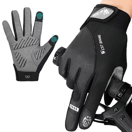 Guantes de ciclismo con dedos completos