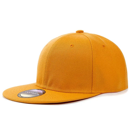 Casquette de baseball unisexe de haute qualité avec fermeture à pression