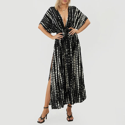 Bohemian Beach Maxi Cover Up Dress