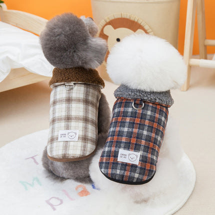 Manteau d'hiver douillet pour chien