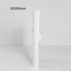 3x200mm 100 piezas Blanco