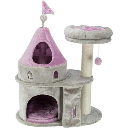 Deluxe Plush & Sisal Cat Tree House - Wnkrs