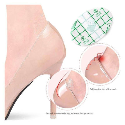 20Pcs Waterproof Heel Sticker Pads - Wnkrs