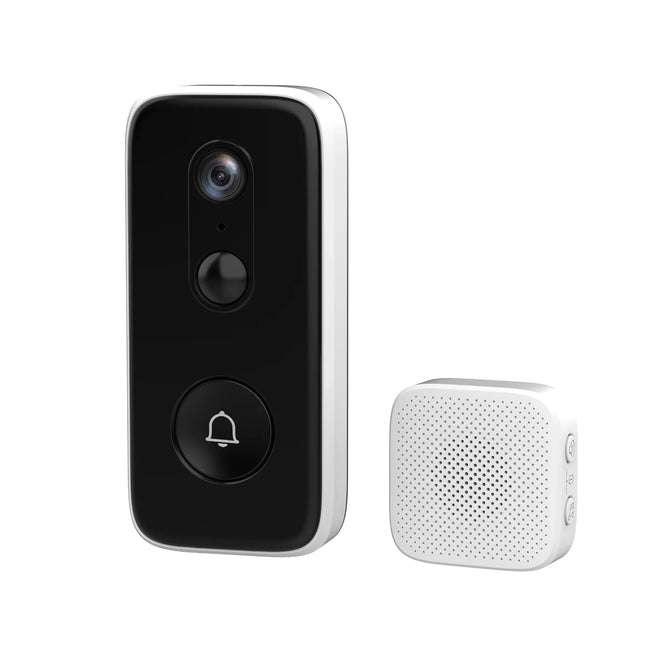 3MP Wireless WiFi Video Doorbell with PIR Motion Detection