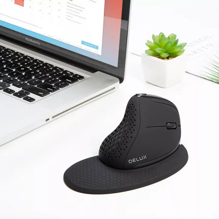 Ergonomic Vertical Mouse with OLED Display & Multi-Device Connectivity - Wnkrs