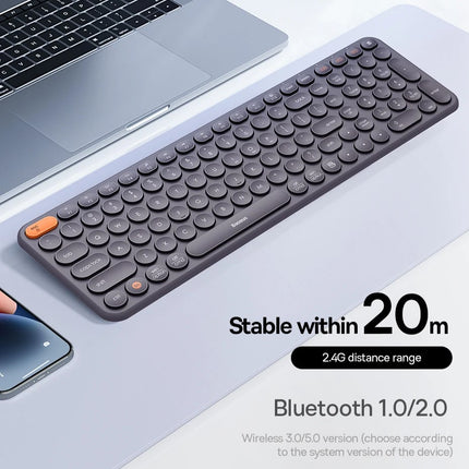 Teclado inalámbrico Bluetooth con teclado numérico