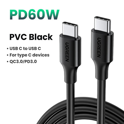 Cable de carga rápida USB C a USB tipo C de 100 W