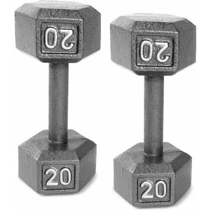 15 Lb Hex Cast Iron Dumbbells - Wnkrs