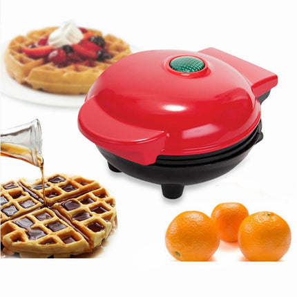 Electric Waffle Maker Machine EU Plug Mini Eggette Breakfast Pot Pan Bubble Egg Cake Oven Waffle Molds - Wnkrs