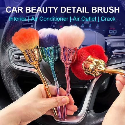 Brosse de nettoyage de voiture universelle à poils doux