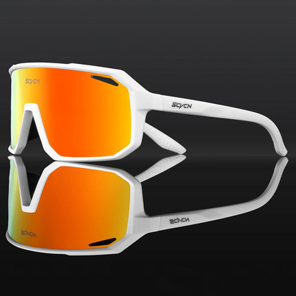 Multi-Sport UV400 Polycarbonate Sunglasses for Cycling and Outdoor Activities