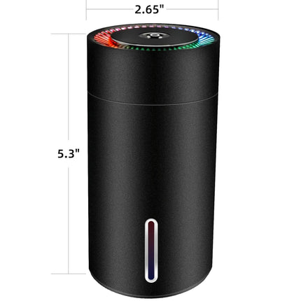 Difusor y humidificador de aroma compacto para automóvil