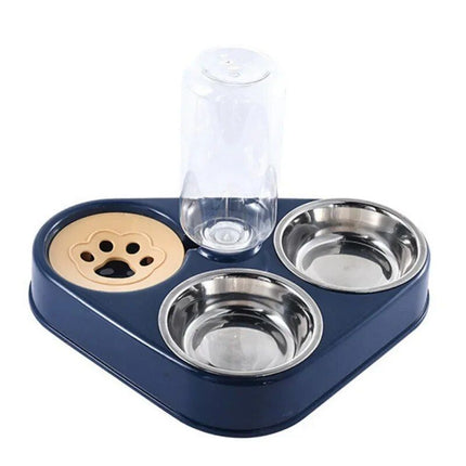 3 in 1 Pet Dog Feeder Bowl - Wnkrs