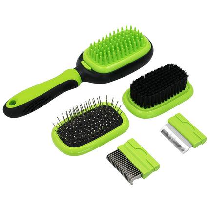 Ensemble de brosses de toilettage pour animaux de compagnie 5 en 1