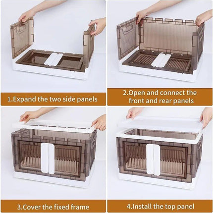 4 Pack Storage Organizers 8.5 Gal - Wnkrs