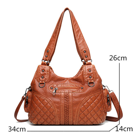 Sac bandoulière de luxe pour femme - Sac messager à bandoulière tendance