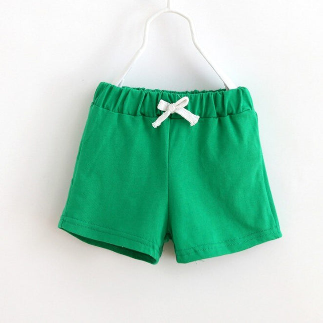 Girls' Casual Bright Cotton Shorts