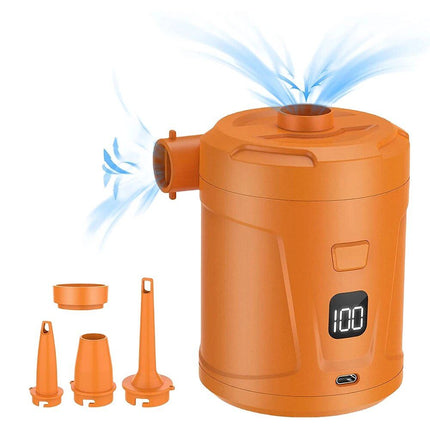 USB Rechargeable Portable Air Pump with 4 Nozzles - Wnkrs