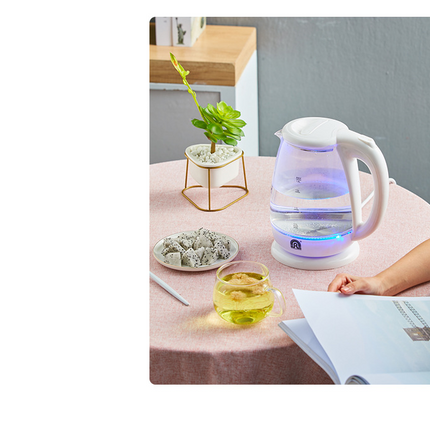 Automatic power off transparent glass electric kettle - Wnkrs