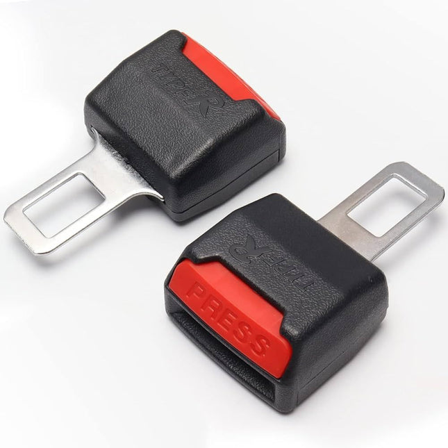 2-Pack Seat Belt Extender - Car Safety Belt Buckle Extension Clip - Wnkrs