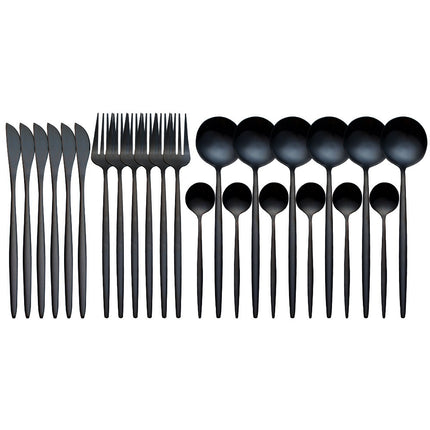 24pcs Luxury Cutlery Set - Wnkrs