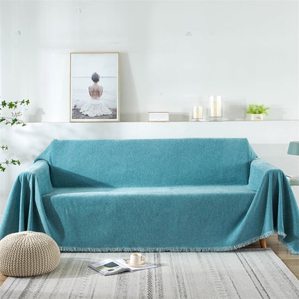 Anti-scratch Solid Color All-inclusive Non-slip Sofa Cover - Wnkrs