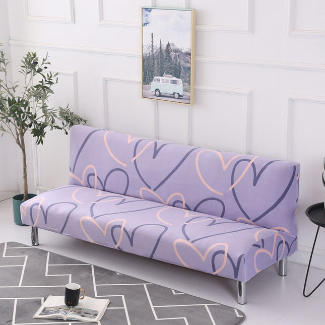 No armrest folding sofa bed cover - Wnkrs