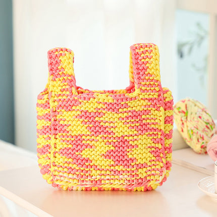 Fabric Thread Handmade Diy Woven Handbag Material Bag - Wnkrs