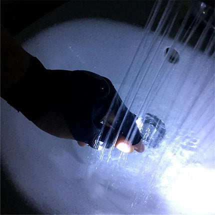 LED Light Fingerless Outdoor Gloves - Wnkrs