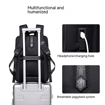 Men's Large Capacity Business Trip Computer Backpack