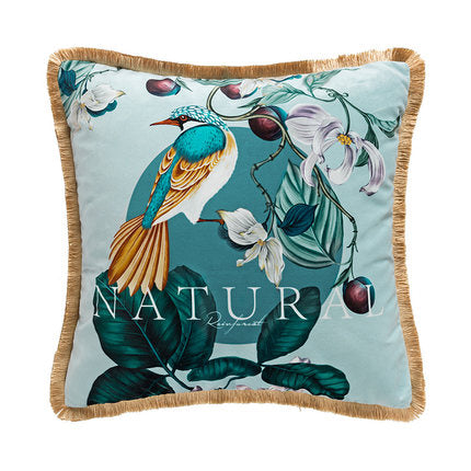 Forest bird plant pillow set - Wnkrs