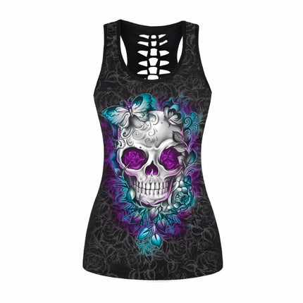 Rock Style Skull Women's Tank Top - Wnkrs