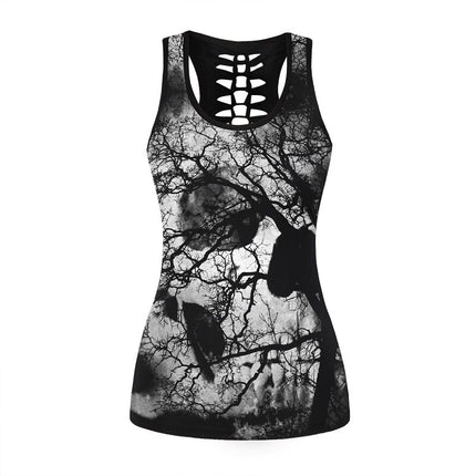 Rock Style Skull Women's Tank Top - Wnkrs