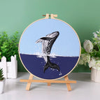 Pas de cerceau / Une baleine