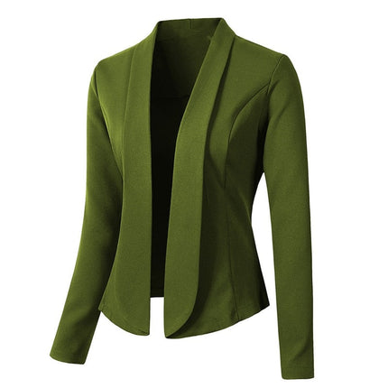 Casual Styled Solid Women's Blazer - Wnkrs