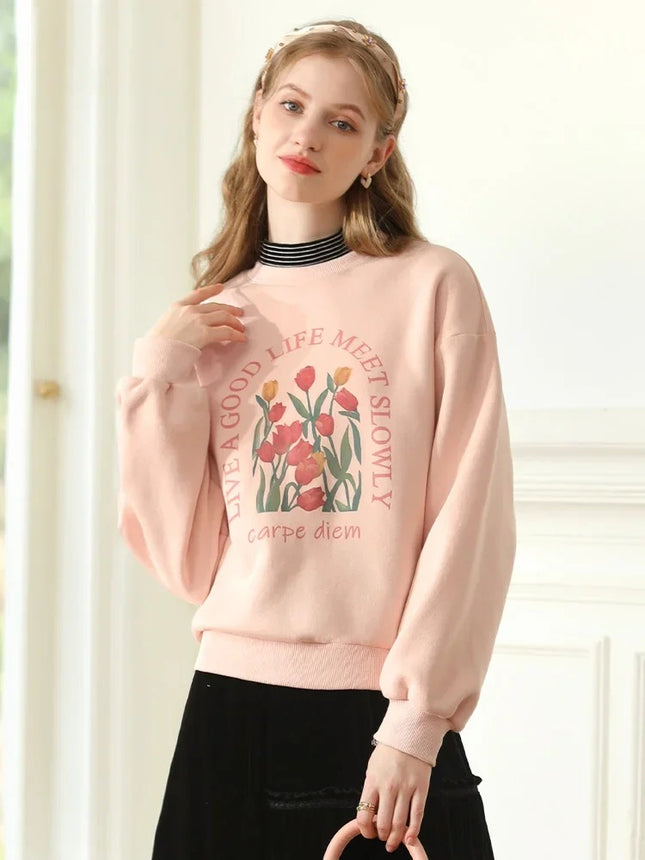 Sweat à capuche en polaire à col mi-haut chic pour femme