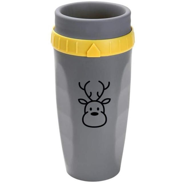 Twist & Sip Travel Mug: Non-Spill, Straw-Enabled, Double-Walled Portable Cup - Wnkrs