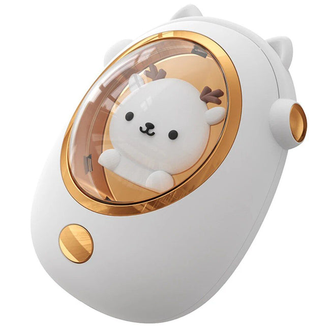 Rechargeable Cute Deer Mini Hand Warmer Portable Heater - Wnkrs