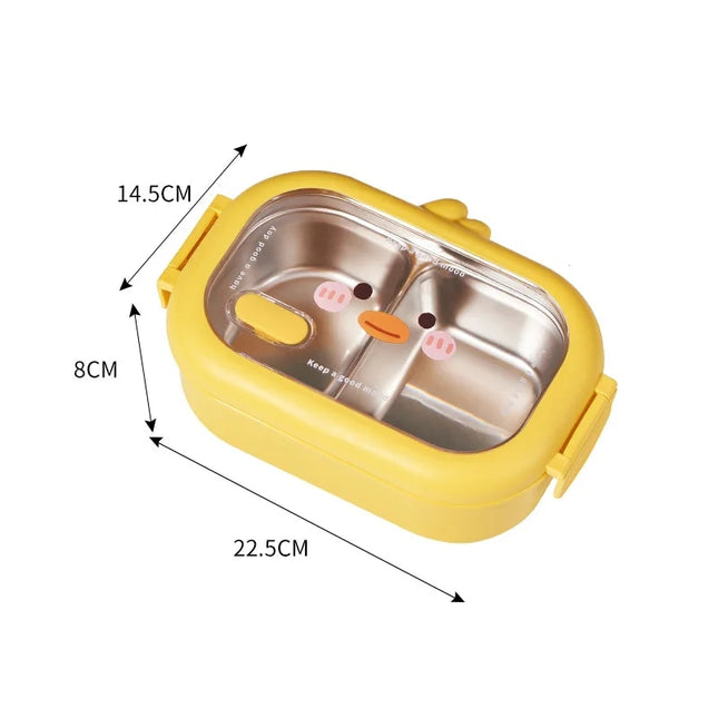 Fiambrera bento de acero inoxidable de 1000 ml