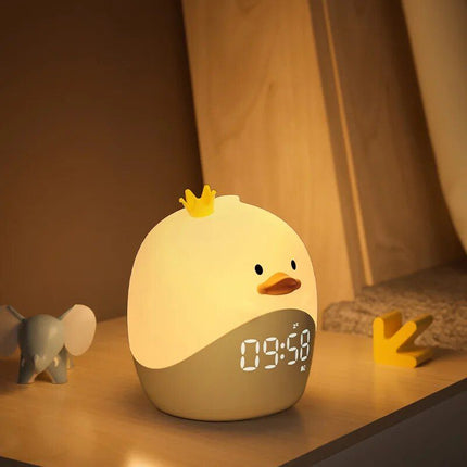 Rabbit & Duck LED Smart Alarm Clock with Night Light - Wnkrs