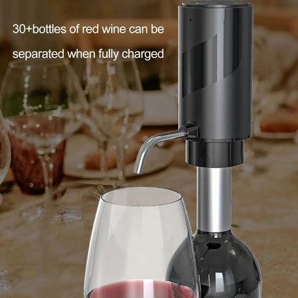 Electric Wine Aerator And Decanter Pump Dispenser Gift One Touch Operating Easy To Use Wine Decanter Kitchen Gadgets - Wnkrs