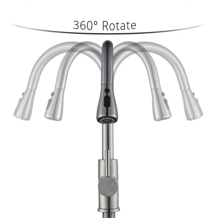 Kitchen Faucet with Pull-Out Sprayer - Wnkrs