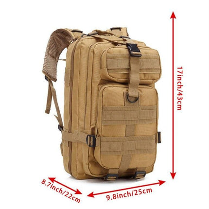 30L Waterproof Tactical Backpack - Wnkrs