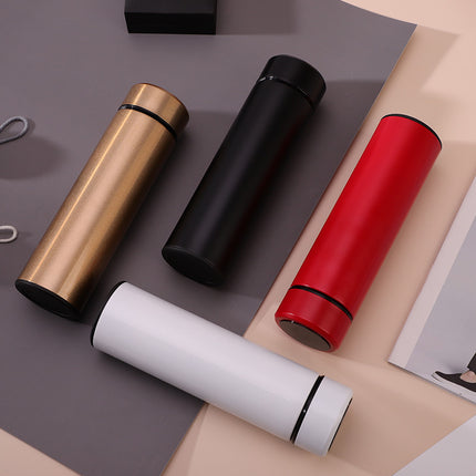 Stainless steel vacuum flask LED touch display temperature - Wnkrs