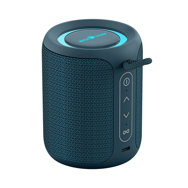 15W Mini Portable Waterproof Bluetooth Speaker with Bass Boost & TWS Dual Pairing - Outdoor Wireless Speaker