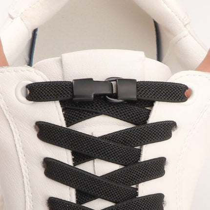 Hook Lock No Tie Shoelaces - Elastic Laces for Sneakers - Wnkrs
