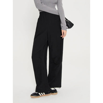 Pantalones cargo de cintura alta para mujer: pantalones casuales y elegantes de otoño