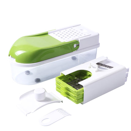 Multifunction Vegetable Slicer shredder with 8 Dicing Blades - Wnkrs