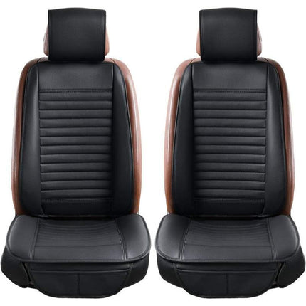 Fundas de asiento de coche universales de lujo con diseño antideslizante