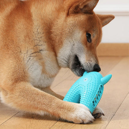 Juguete interactivo de silicona para muelas de perro